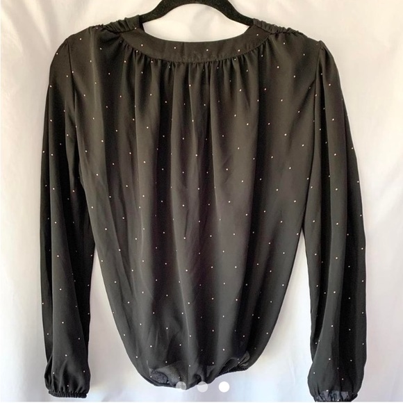 ELODIE Sheer Black Blouse
Size Medium - Picture 2 of 3